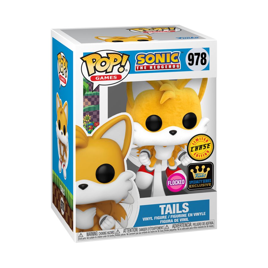 Image Pop Weasel - Image 7 of Sonic the Hedgehog - Tails (Flying) US Exclusive Pop! Vinyl [RS] - Funko - Pop Vinyl - Image - Pop Weasel