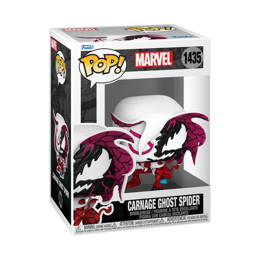 Image Pop Weasel - Image 2 of Marvel: Carnageized - Ghost Spider Pop! Vinyl - Funko - Pop Vinyl - Image - Pop Weasel