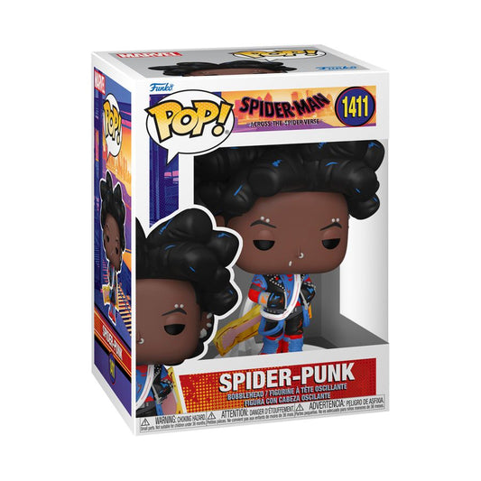 Image Pop Weasel - Image 2 of Spider-Man: Across the Spider-Verse - Spider-Punk (Unmasked) Pop! Vinyl - Funko