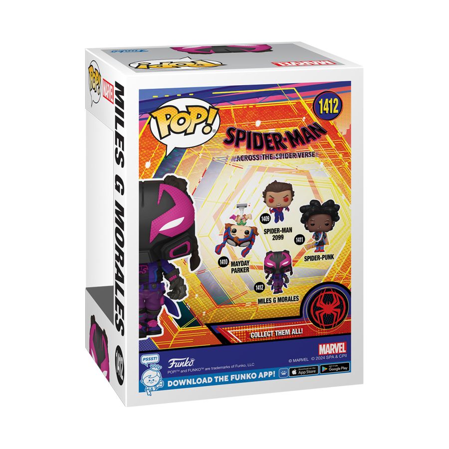 Image Pop Weasel - Image 3 of Spider-Man: Across the Spider-Verse - Miles G Morales (Prowler) Pop! Vinyl - Funko - Pop Vinyl - Image - Pop Weasel