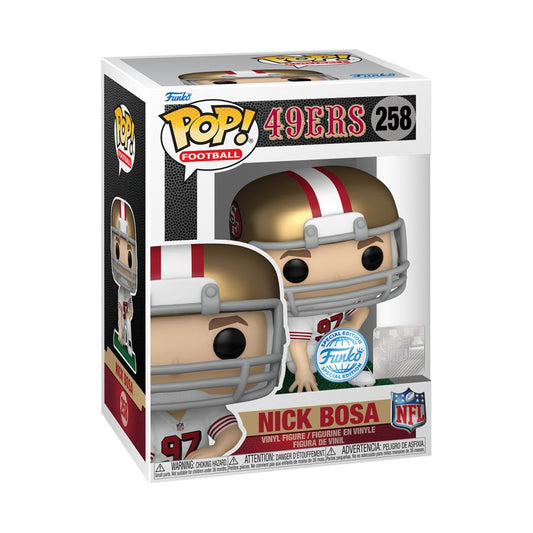 Image Pop Weasel - Image 3 of NFL: 49ers - Nick Bosa US Exclusive Pop! Vinyl [RS] - Funko