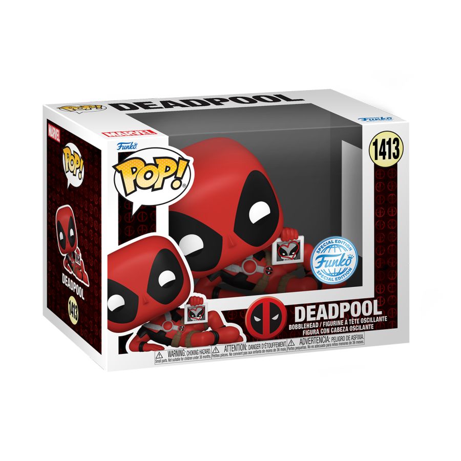 Image Pop Weasel - Image 3 of Deadpool - Deadpool Hearts Wolverine Pop! Vinyl [RS] - Funko - Pop Vinyl - Image - Pop Weasel