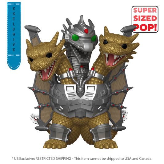 Godzilla: 70th Anniversary - Mecha-King Ghidorah 6" Pop! Vinyl [RS] - Funko