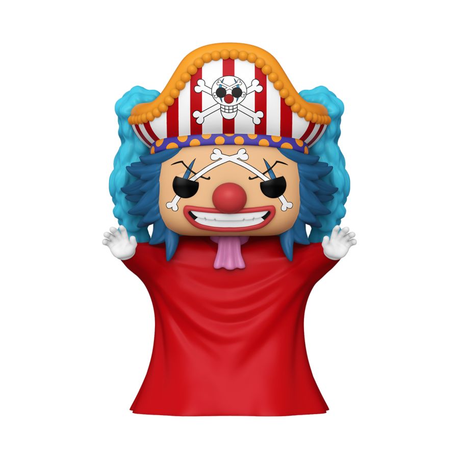 Image Pop Weasel - Image 2 of One Piece - Buggy The Genius Jester US Exclusive Pop! Vinyl [RS] - Funko - Pop Vinyl - Image - Pop Weasel