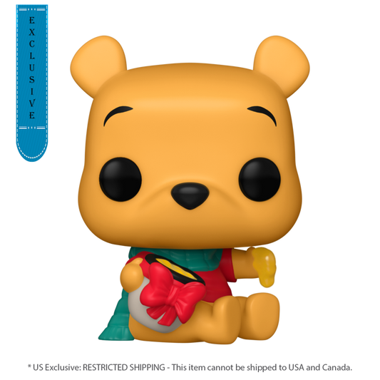 Winnie the Pooh - Pooh with gift US Exclusive Pop! Vinyl [RS] - Funko