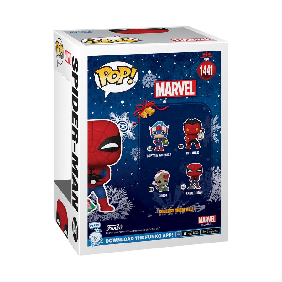 Image Pop Weasel - Image 3 of Marvel Comics - Spider-Man Holiday Pop! Vinyl - Funko - Pop Vinyl - Image - Pop Weasel