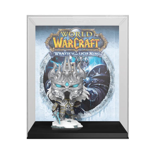 Image Pop Weasel - Image 2 of World of Warcraft: Wrath of the Lich King - The Lich King US Exclusive Glow Pop! Game Cover [RS] - Funko