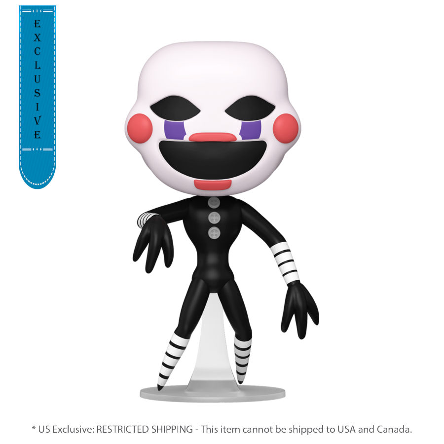 Five Nights at Freddy's: 10th Anniversary - Marionette US Exclusive Pop! Vinyl [RS] - Funko - Pop Vinyl - Image - Pop Weasel