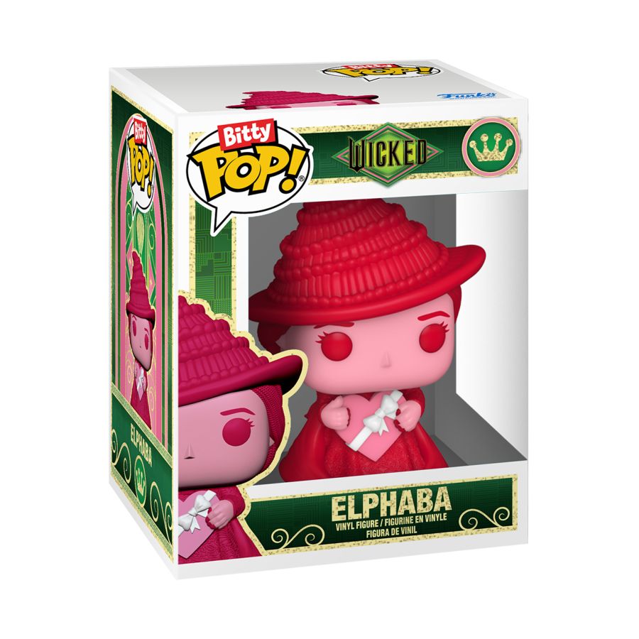 Image Pop Weasel - Image 7 of Wicked (2024) - Elphaba & Glinda Valentines Bitty Pop! Bouquet 2-Pack - Funko - Pop Vinyl - Image - Pop Weasel