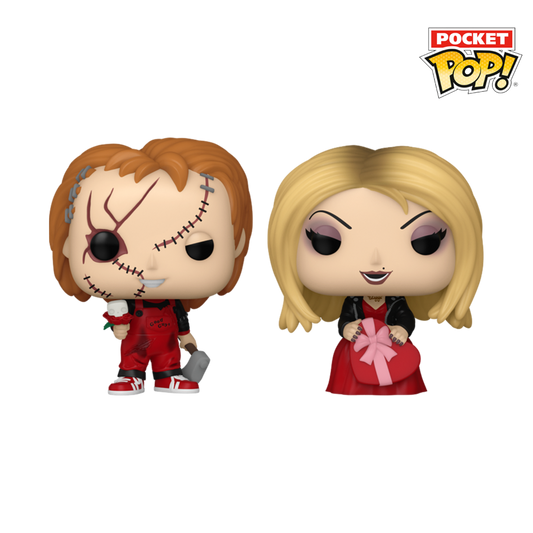 Child's Play - Chucky & Tiffany Valentines Pocket Pop! 2-Pack - Funko image