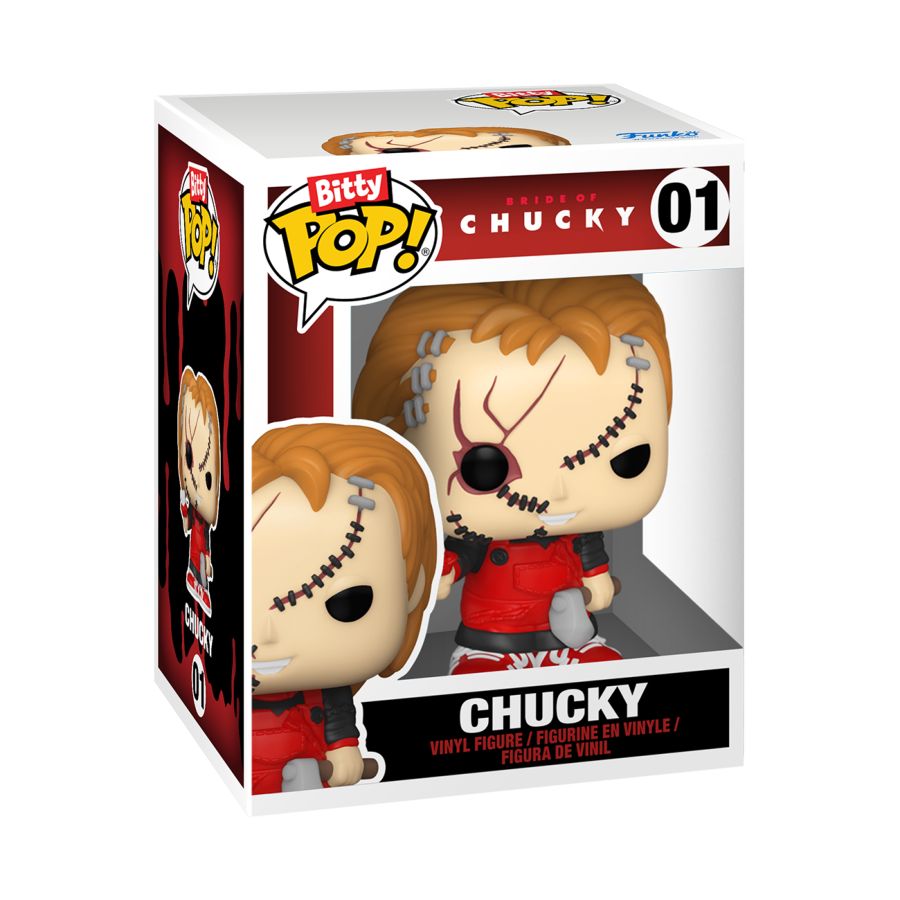 Image Pop Weasel - Image 5 of Child's Play - Chucky & Tiffany Valentines Bitty Pop! Bouquet 2-Pack - Funko - Pop Vinyl - Image - Pop Weasel