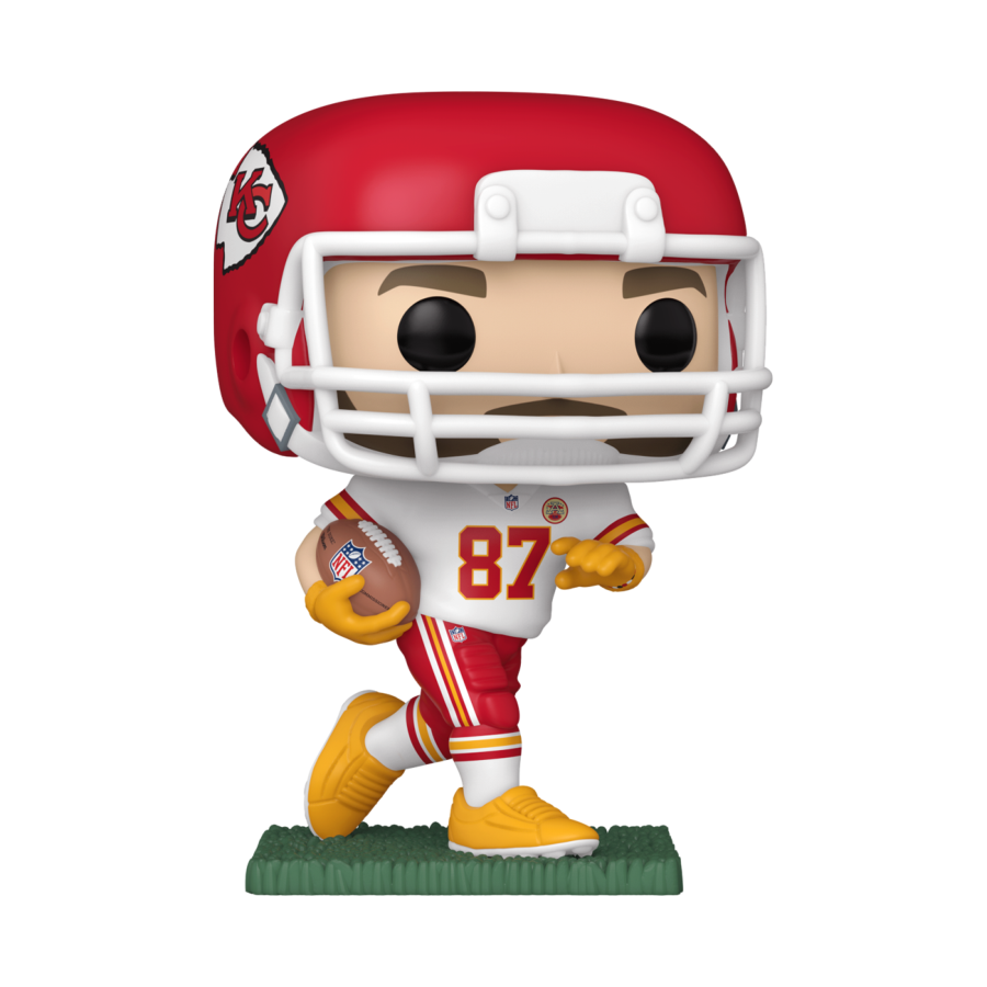 NFL: Chiefs - Travis Kelce (Away) Pop! Vinyl - Funko - Pop Vinyl - Image - Pop Weasel