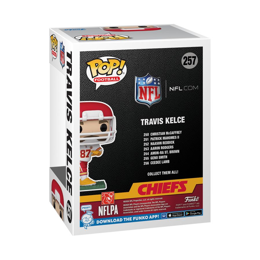 Image Pop Weasel - Image 3 of NFL: Chiefs - Travis Kelce (Away) Pop! Vinyl - Funko - Pop Vinyl - Image - Pop Weasel