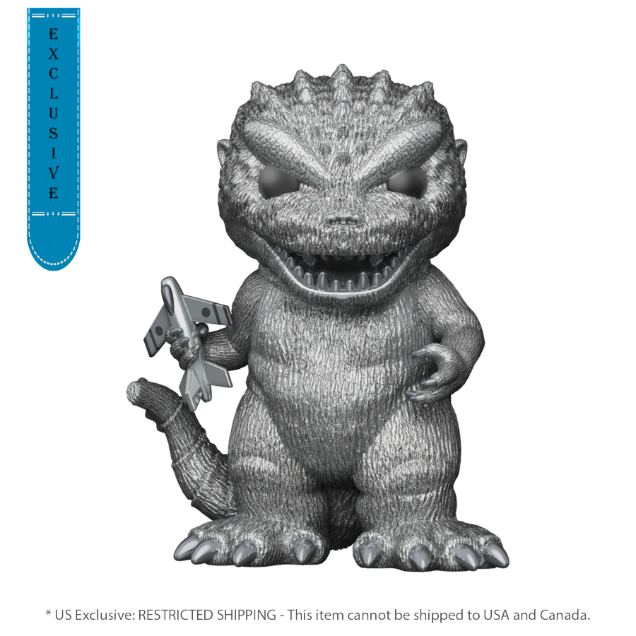 Godzilla: 70th Anniversary - Godzilla (1954) US Exclusive Metallic Pop! Vinyl [RS] - Funko - Pop Vinyl - Image - Pop Weasel