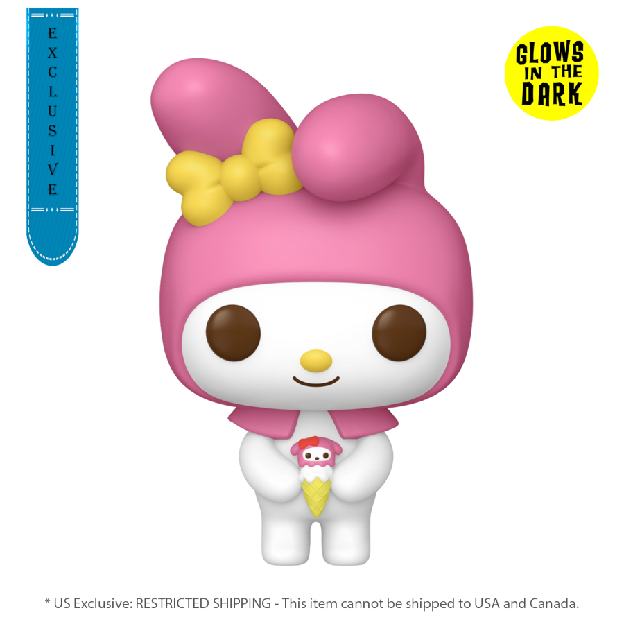 Hello Kitty - My Melody US Exclusive Glow Pop! Vinyl [RS] - Funko - Pop Vinyl - Image - Pop Weasel