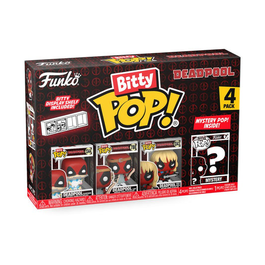 Image Pop Weasel - Image 2 of Deadpool - Sleepover Bitty Pop! 4 -Pack - Funko