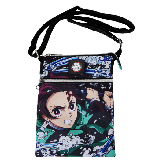 Pop Weasel Image of Demon Slayer - Tanjiro Kabado Passport Crossbody - Funko