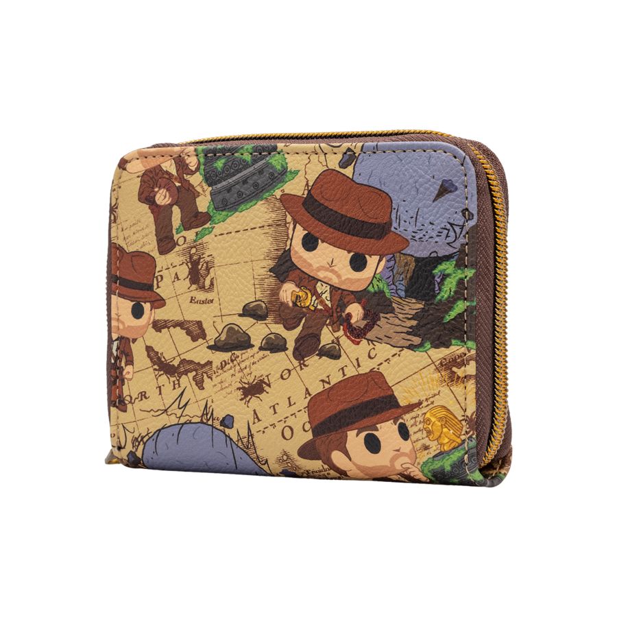 Pop Weasel - Image 2 of Indiana Jones: Raiders of the Lost Ark - Art Print Wallet - Funko - Bags, Wallets & Purses - Image - Pop Weasel