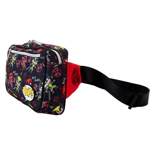 Image Pop Weasel - Image 2 of Deadpool & Wolverine - Deadpool & Wolverine Passport Crossbody Bag - Funko