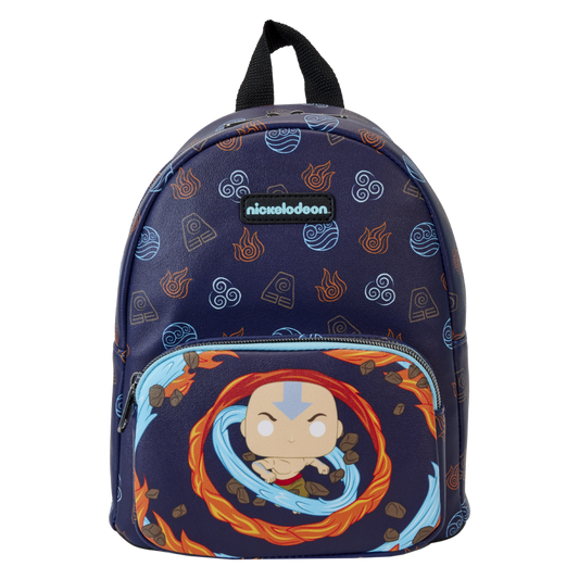 Pop Weasel Image of Avatar the Last Airbender - Aang Elements Mini Backpack - Loungefly