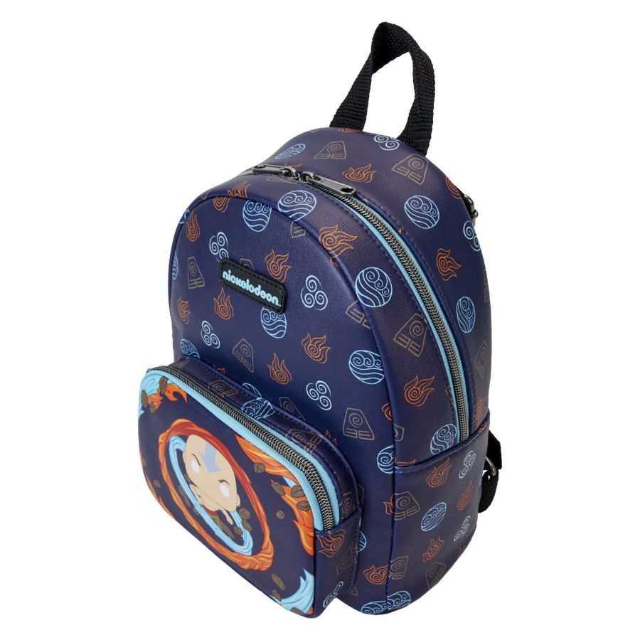 Pop Weasel - Image 2 of Avatar the Last Airbender - Aang Elements Mini Backpack - Loungefly - Bags, Wallets & Purses - Image - Pop Weasel