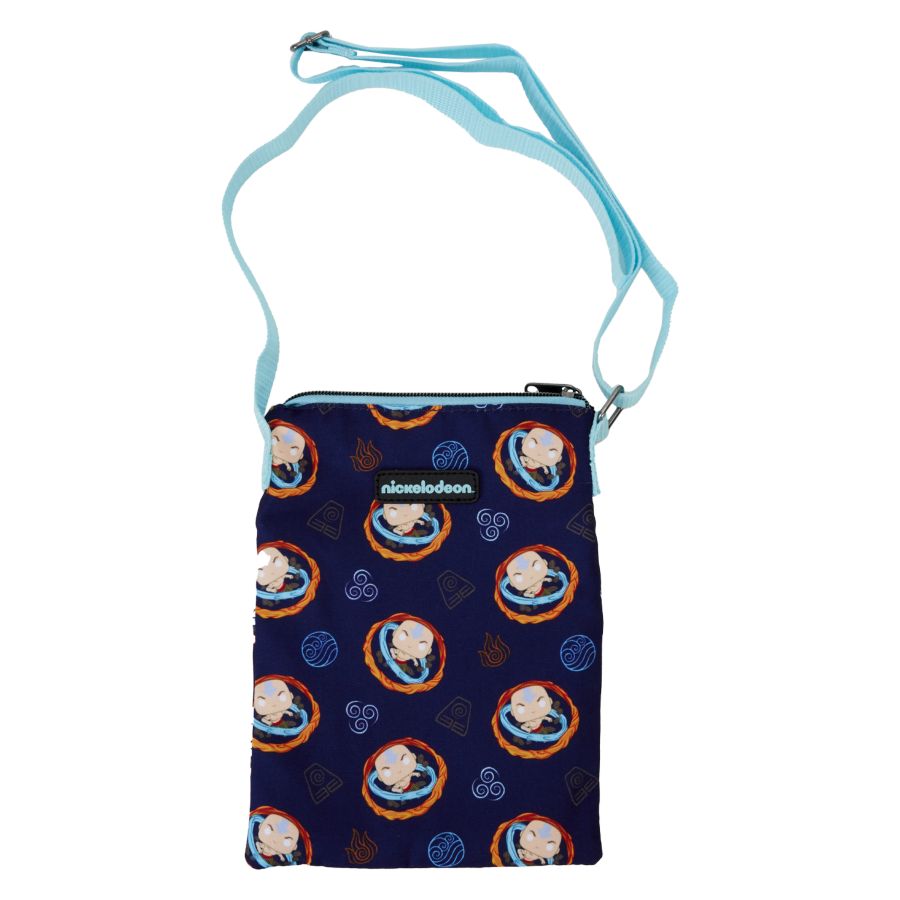 Pop Weasel - Image 2 of Avatar the Last Airbender - Aang Passport Crossbody Bag - Loungefly - Bags, Wallets & Purses - Image - Pop Weasel