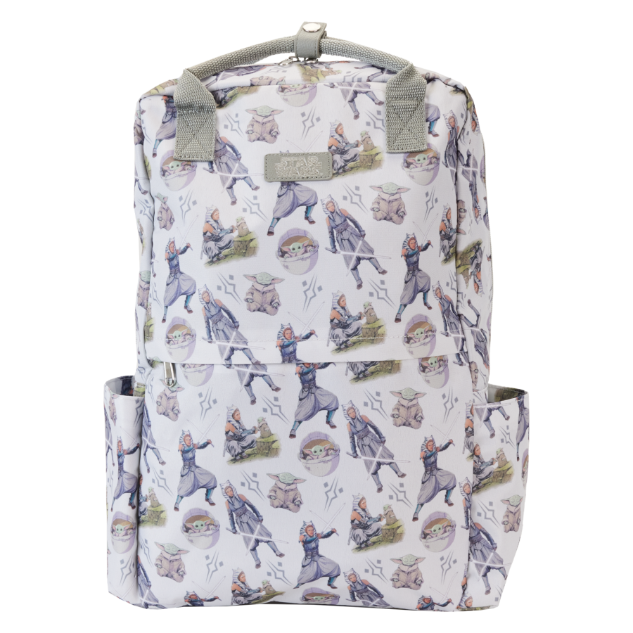 Pop Weasel Image of Star Wars - Ahsoka All Over Print Nylon Backpack - Funko - Bags, Wallets & Purses - Image - Pop Weasel