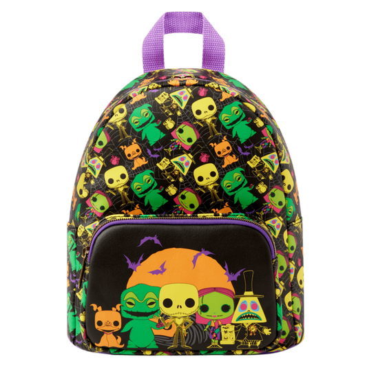 Pop Weasel Image of The Nightmare Before Christmas - Blacklight Backpack - Funko