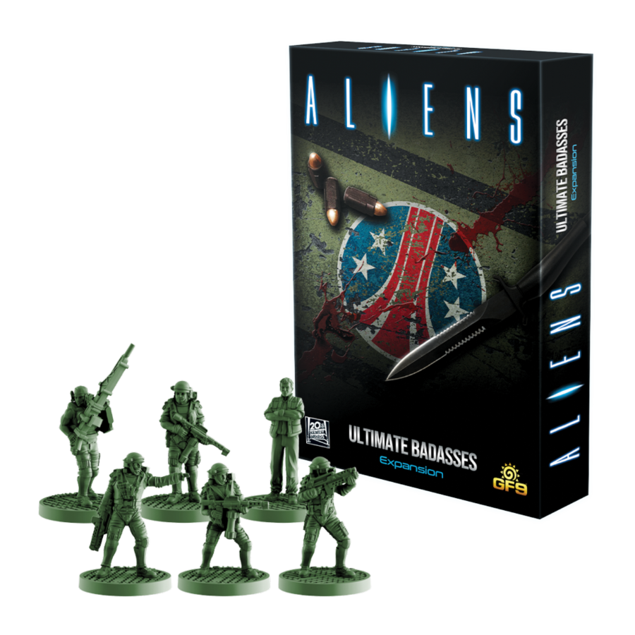 Aliens - Ultimate Badasses Co-op Survival Game [Expansion] - Gale Force 9 - Board Game - Image - Pop Weasel