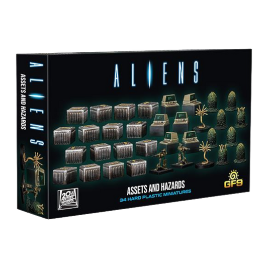 Aliens - Assets and Hazards [34 Hard Plastic Minatures] - Gale Force 9