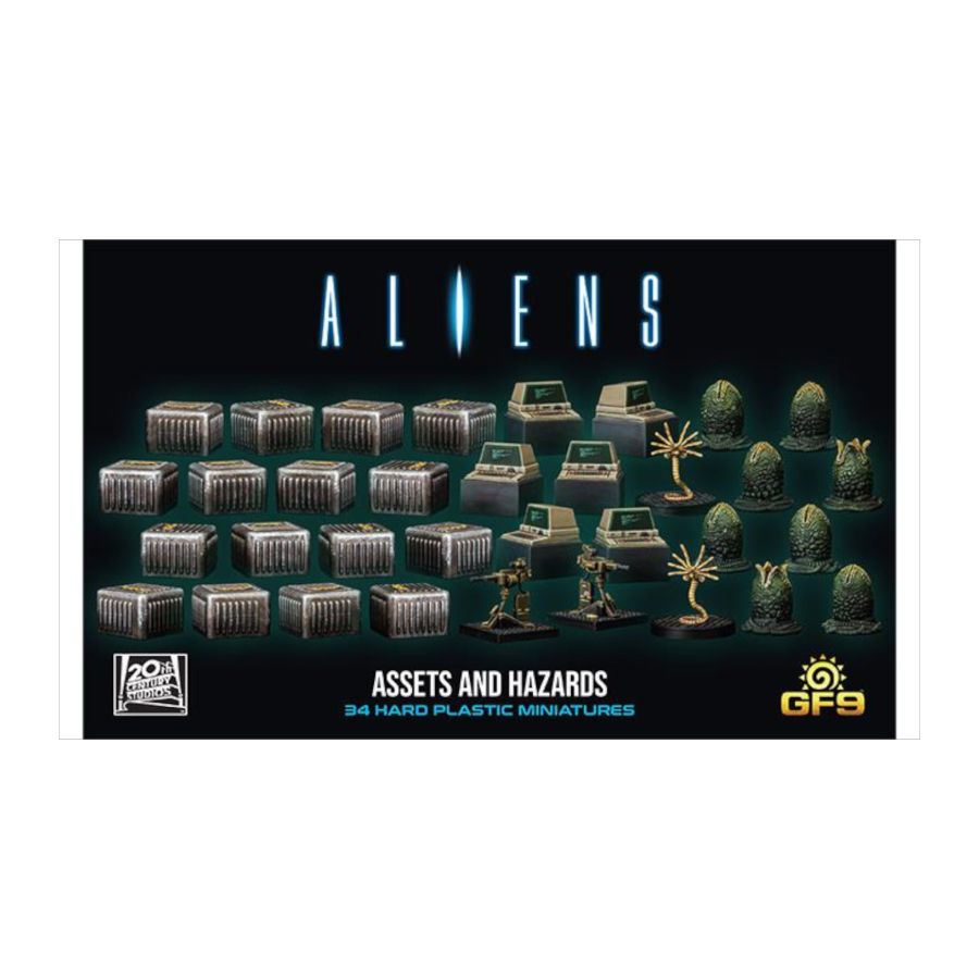 Image Pop Weasel - Image 2 of Aliens - Assets and Hazards [34 Hard Plastic Minatures] - Gale Force 9 - Board Game - Image - Pop Weasel