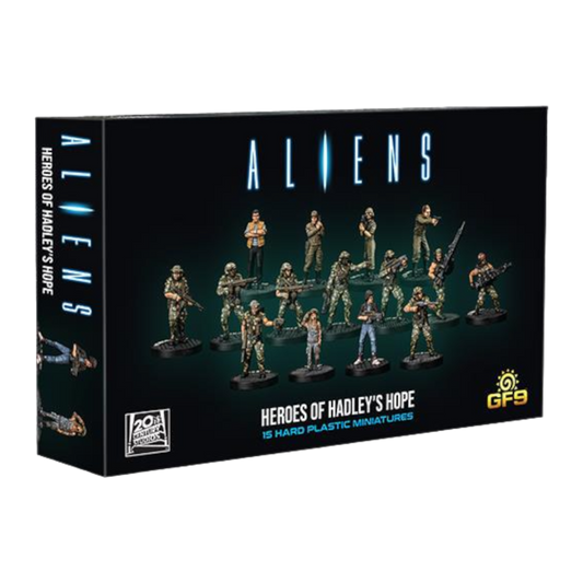 Aliens - Heroes of Hadley&#039;s Hope [15 Hard Plastic Minatures] - Gale Force 9