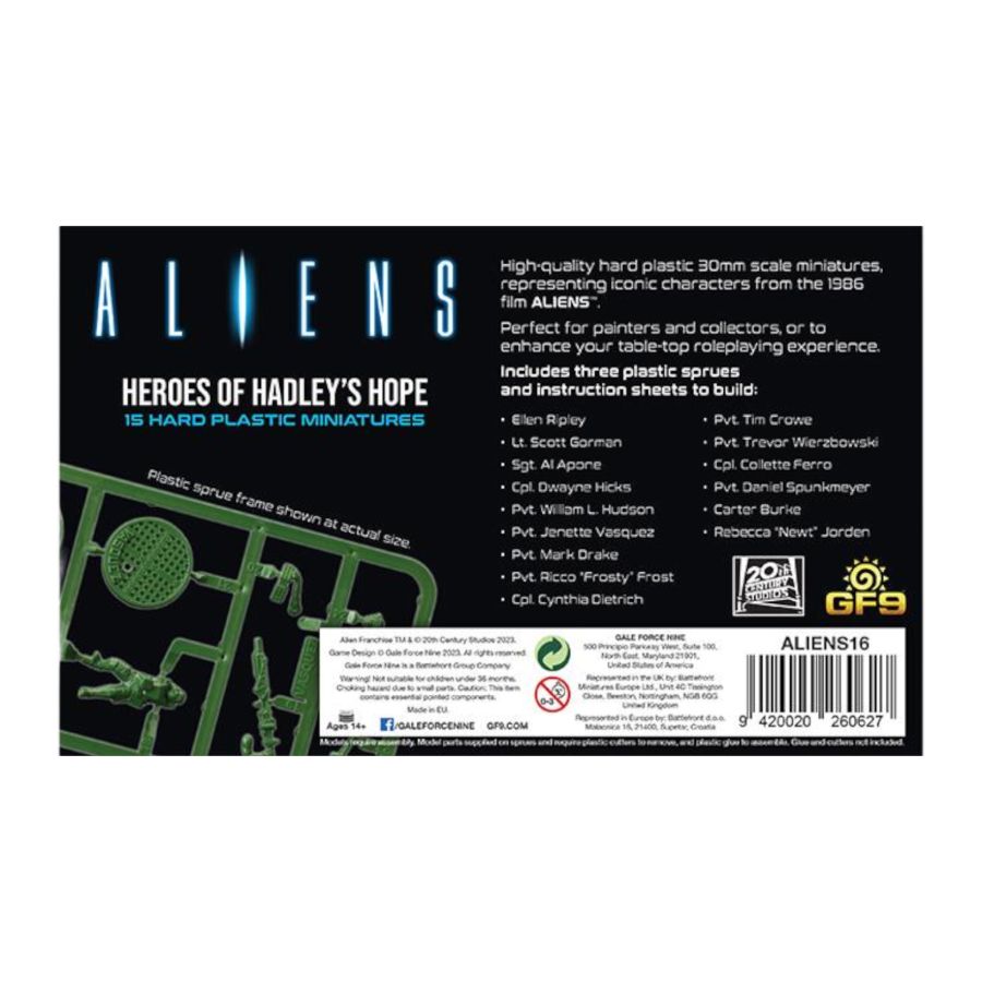 Image Pop Weasel - Image 3 of Aliens - Heroes of Hadley& - Board Game - Image - Pop Weasel