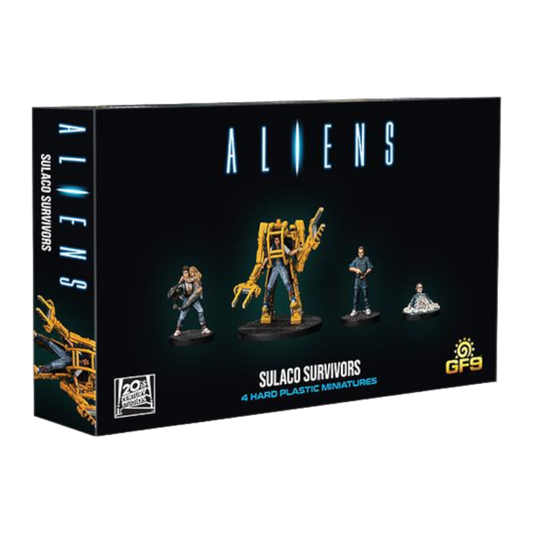 Aliens - Sulaco Survivors [4 Hard Plastic Minatures] - Gale Force 9