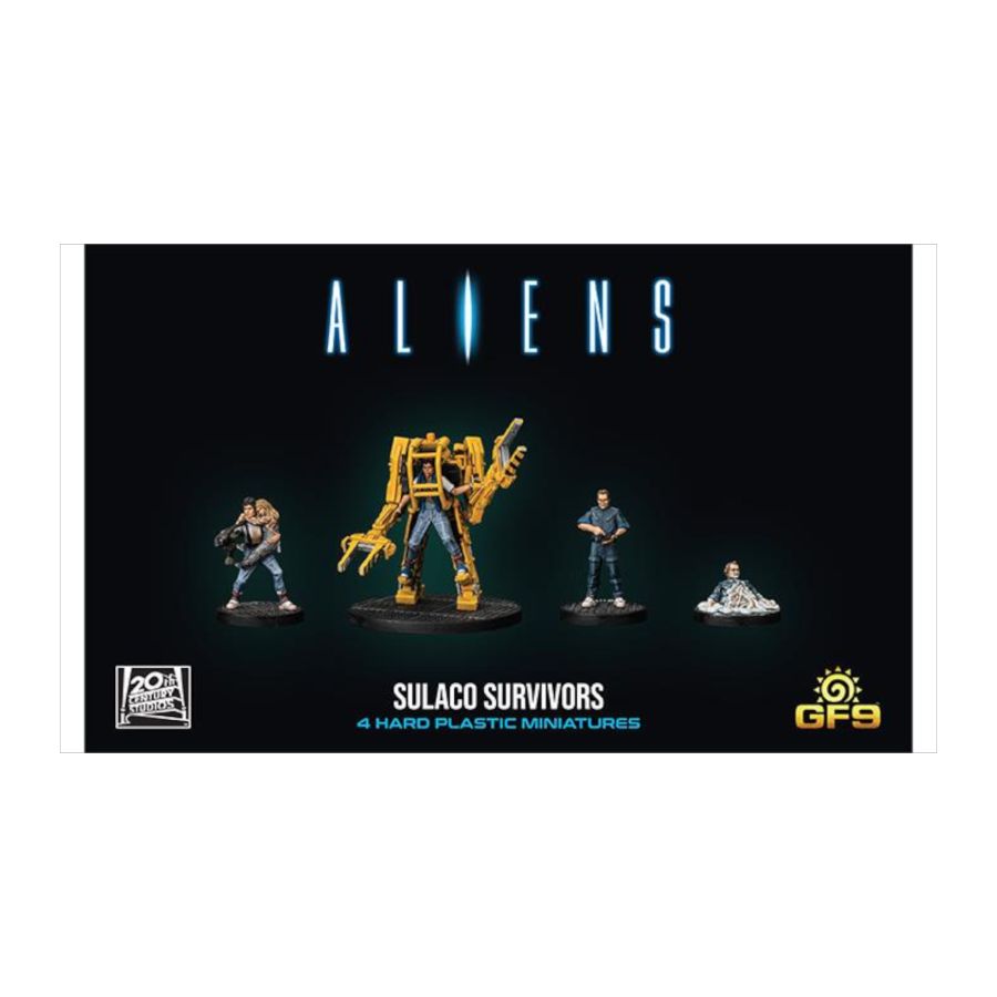 Image Pop Weasel - Image 2 of Aliens - Sulaco Survivors [4 Hard Plastic Minatures] - Gale Force 9 - Board Game - Image - Pop Weasel