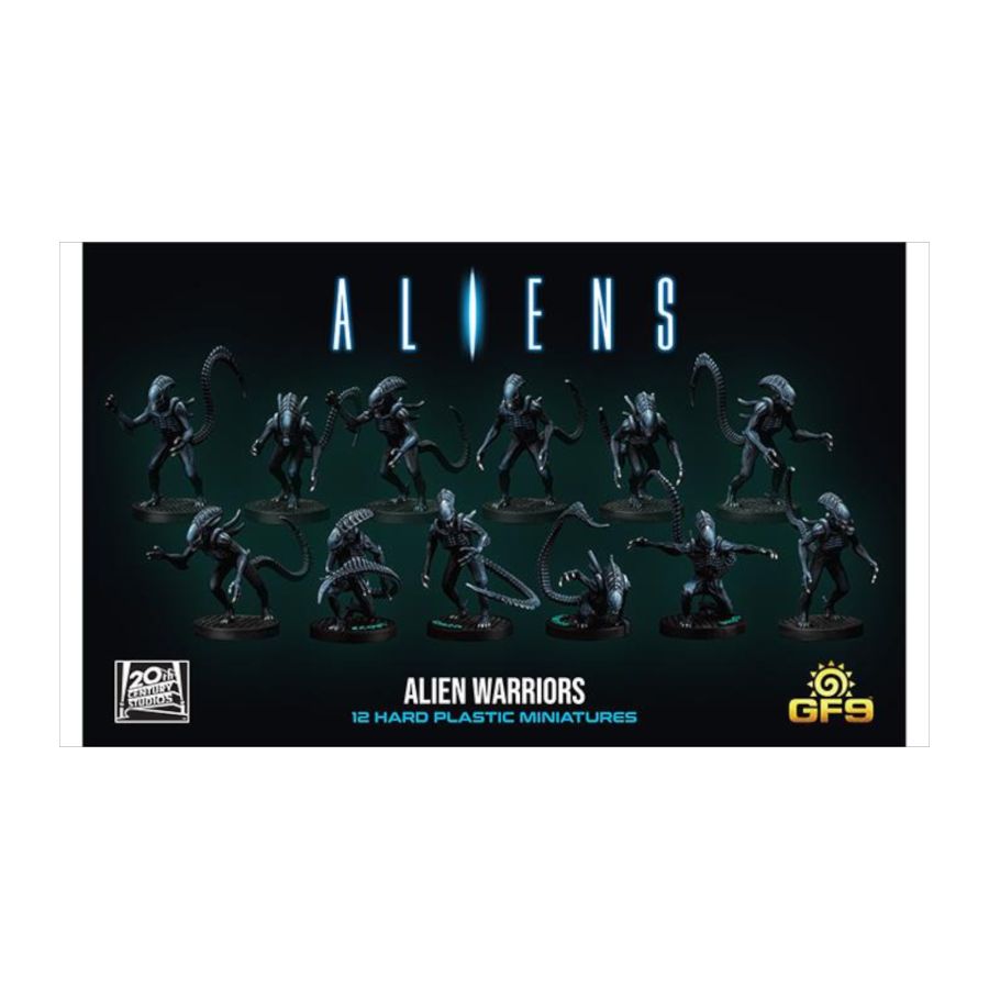 Image Pop Weasel - Image 2 of Aliens - Alien Warriors [12 Hard Plastic Minatures] - Gale Force 9 - Board Game - Image - Pop Weasel