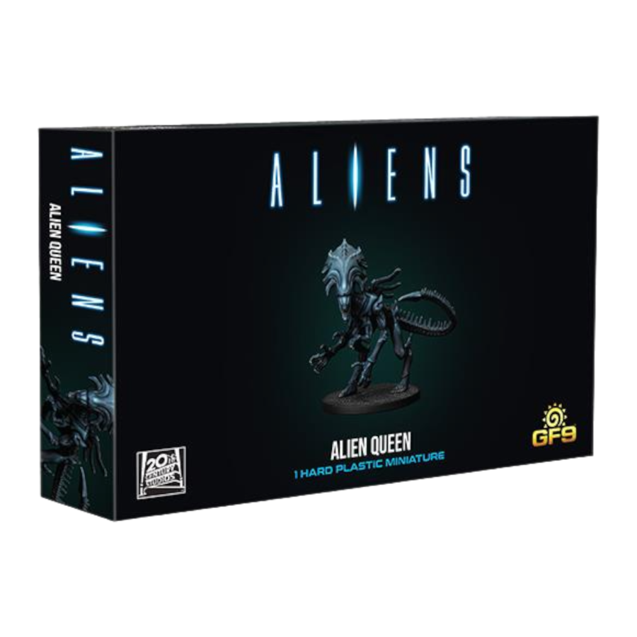 Aliens - Alien Queen [1 Hard Plastic Minature] - Gale Force 9 - Board Game - Image - Pop Weasel