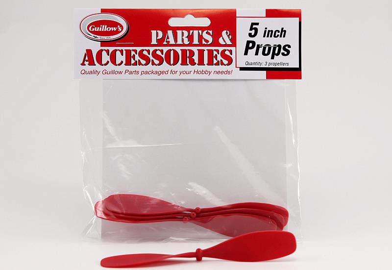 5" Plastic Propeller (3) - Model - Image - Pop Weasel