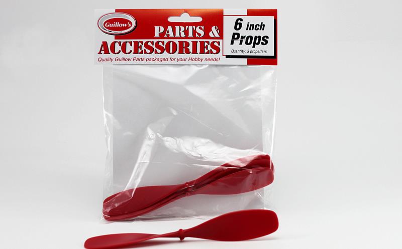 6" Plastic Propeller (3) - Model - Image - Pop Weasel