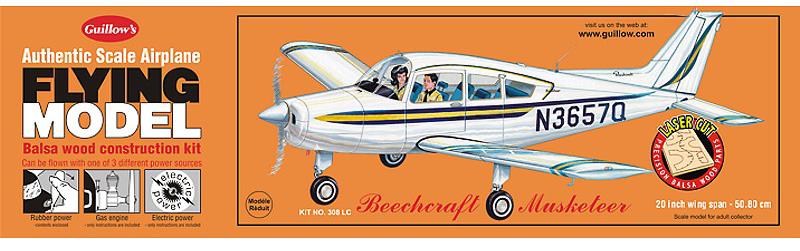 xx1/18 Beechcraft Musketeer - Model - Image - Pop Weasel