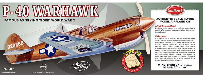 xx1/16 P-40 Warhawk - Model - Image - Pop Weasel