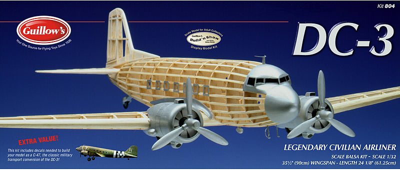 1/32 Douglas DC-3/C47 - Model - Image - Pop Weasel