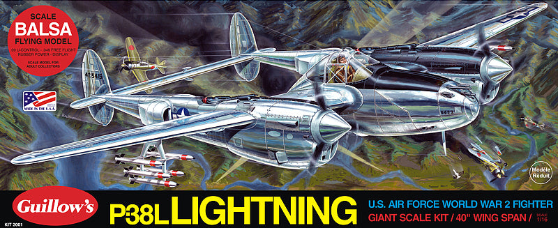 xx1/16 P-38L Lightning - Model - Image - Pop Weasel