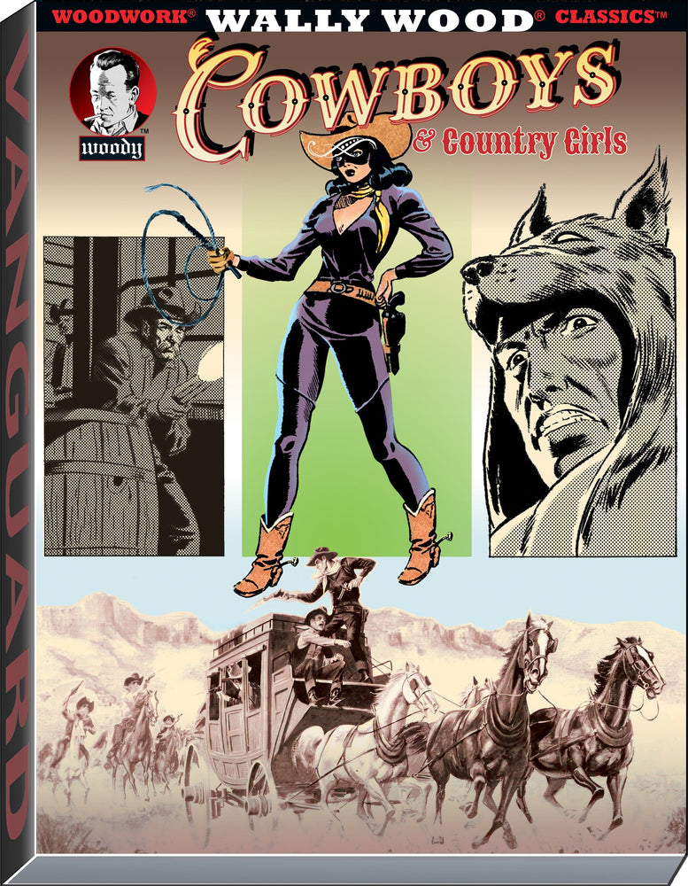 Pop Weasel Image of Wally Wood Cowboys & Country Girls - Hard Cover - Books - Image - Pop Weasel