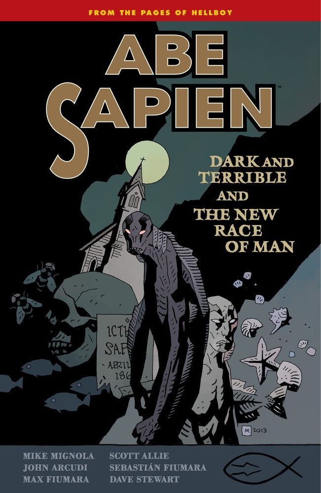 Pop Weasel Image of Abe Sapien Volume 03: Dark And Terrible And The New Race Of Man - Graphic Novel - Image - Pop Weasel