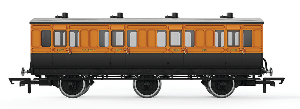 LSWR 6WC 1st CL. 490 - Model - Image - Pop Weasel