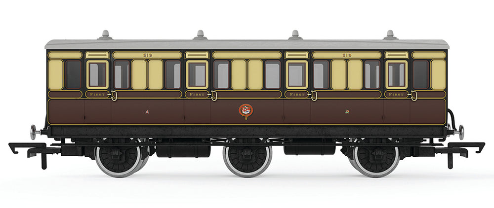 GWR 6WC 1st CL. 519 - Model - Image - Pop Weasel