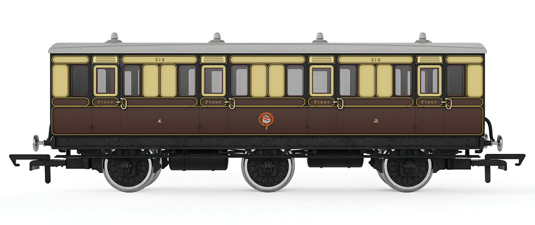 GWR 6WC 1st CL. 519