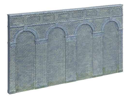 High Lev.Arch Retain.Wall-Blue