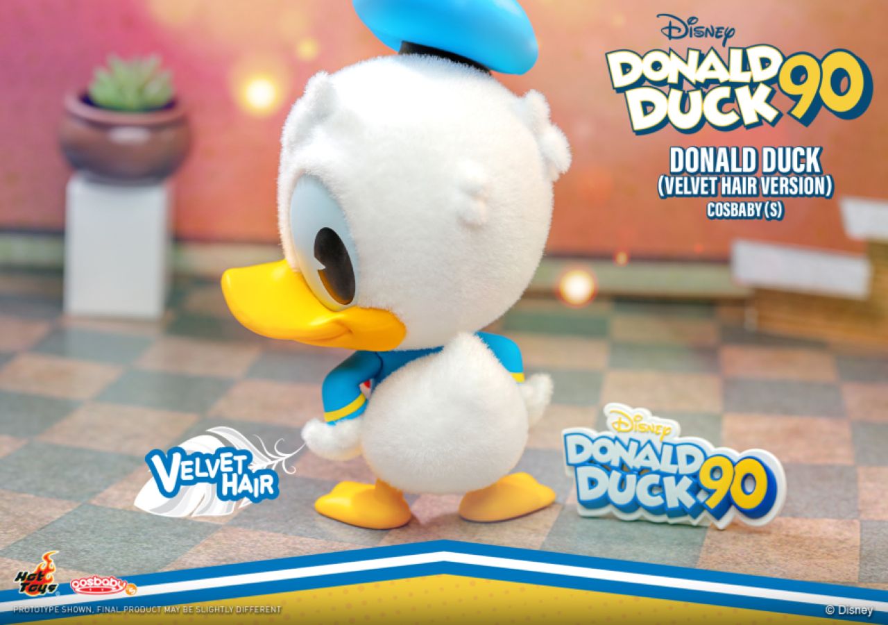 Image Pop Weasel - Image 3 of Disney - Donald Duck (Velvet Hair Version) Cosbaby - Hot Toys